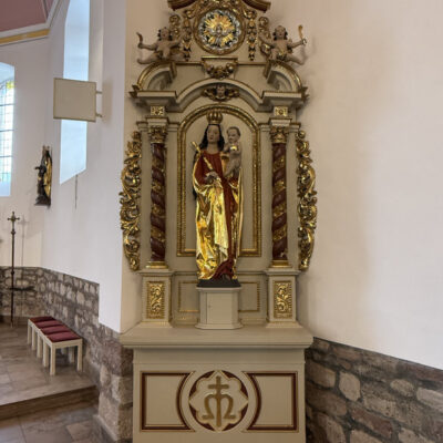 Niederorschel, Kirche – Marienaltar